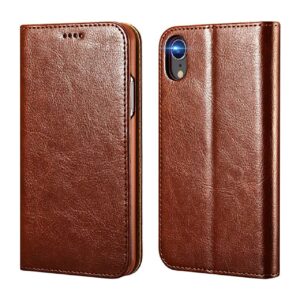 The Apple iPhone XR Leather Case